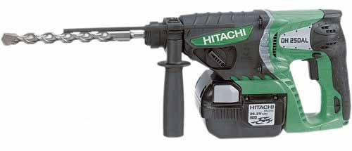 Перфоратор Hitachi Перфоратор HitachiПерфораторы<br>Питание от аккумулятора: есть, Напряжение: 25, Емкость аккумулятора: 3, Тип аккумулятора: LiION, Аккумуляторов в комплекте: один, Обороты: 0-1100, Количество скоростей: 1, Сила удара: 3.2, Количество режимов: 3, Режим долбления: есть, Число ударов: 0-4500, Тип патрона: SDS+, Макс. обороты: 1100, Макс. диаметр бура: 26, Макс. диаметр сверления (камень): 26, Макс. диаметр сверления (металл): 13, Макс. диаметр сверления (дерево): 30, Электронная регулировка числа оборотов: есть, Вес нетто: 3.6, Страна происхождения: Япония, Расположение двигателя: горизонтальное<br>