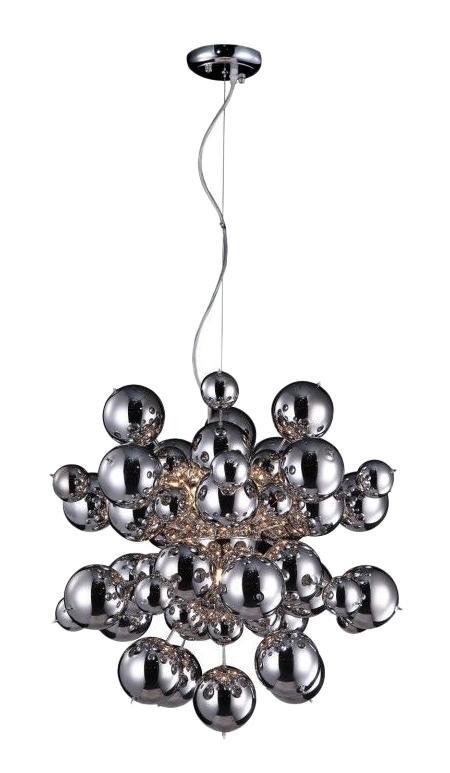 Люстра Arte lamp Люстра Arte lampЛюстры<br>Назначение светильника: для гостиной,<br>Стиль светильника: модерн,<br>Тип: подвесная,<br>Материал светильника: металл, стекло,<br>Материал арматуры: металл,<br>Диаметр: 600,<br>Высота: 570,<br>Количество ламп: 9,<br>Тип лампы: накаливания,<br>Мощность: 360,<br>Патрон: G9,<br>Цвет арматуры: серебро,<br>Коллекция: 8313<br>