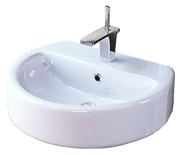 Раковина для ванной Sanita luxe Раковина для ванной Sanita luxeРаковины (умывальники)<br>Тип: раковина,<br>Назначение умывальника(раковины): для ванной,<br>Ширина: 550,<br>Глубина: 445,<br>Форма раковины: полукруглая,<br>Цвет: белый,<br>Отверстие под смеситель: да,<br>Материал: керамика,<br>Тип установки раковины: подвесной,<br>Вес нетто: 5,<br>Коллекция: best<br>