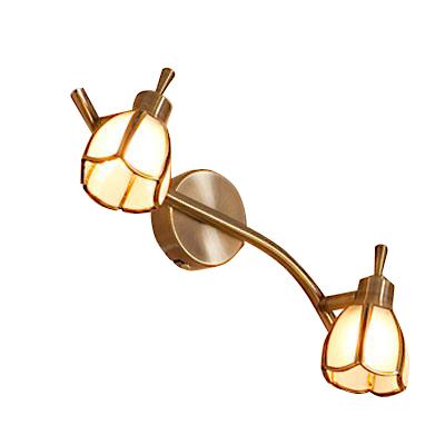 Спот Citilux Спот CitiluxСпоты<br>Тип: спот,<br>Стиль светильника: модерн,<br>Материал светильника: металл, стекло,<br>Количество ламп: 2,<br>Тип лампы: галогенная,<br>Мощность: 40,<br>Патрон: G9,<br>Цвет арматуры: бронза,<br>Диаметр: 330,<br>Ширина: 150,<br>Длина (мм): 150<br>