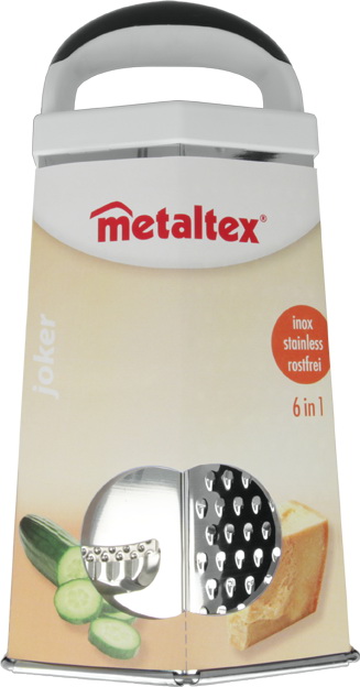 Тёрка Metaltex Тёрка MetaltexАксессуары кухонные<br>Тип: тёрка,<br>Материал: нерж.сталь,<br>Длина (мм): 177<br>
