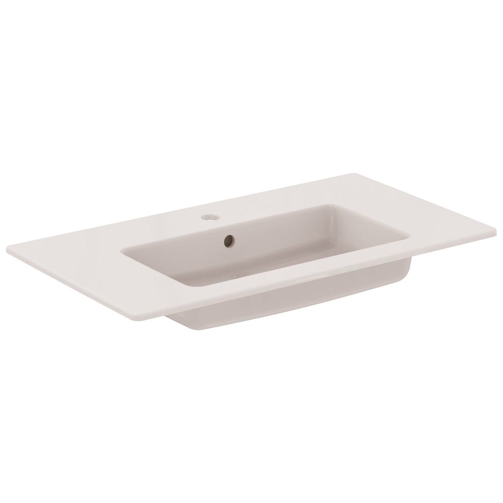 Раковина для ванной Ideal standard Раковина для ванной Ideal standardРаковины (умывальники)<br>Тип: раковина,<br>Назначение умывальника(раковины): для ванной,<br>Ширина: 610,<br>Форма раковины: квадратная,<br>Цвет: белый,<br>Отверстие под смеситель: нет,<br>Материал: санфаянс,<br>Тип установки раковины: подвесной,<br>Перелив: есть,<br>Вес нетто: 11.5,<br>Коллекция: tempo<br>