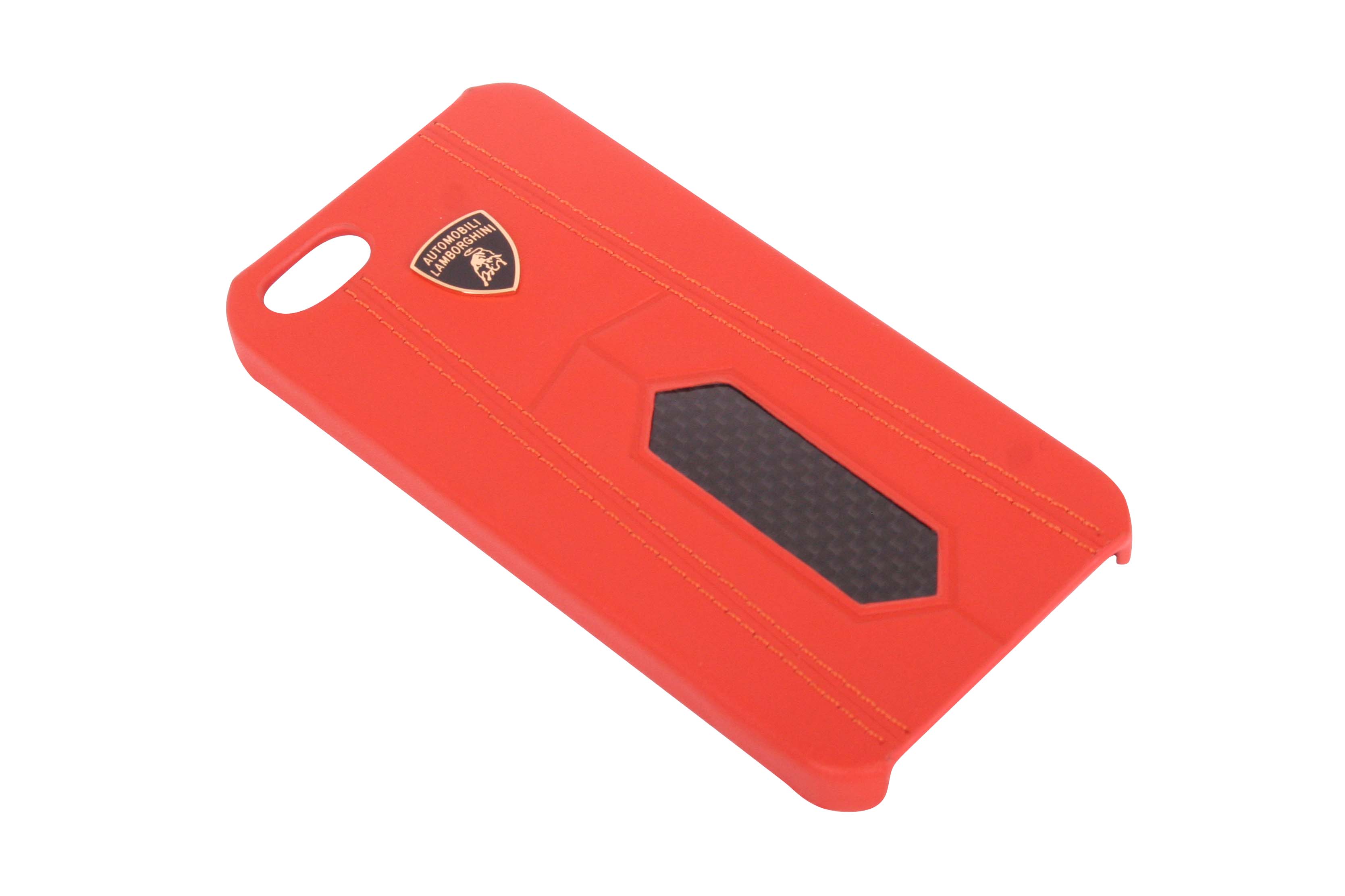 Клип-кейс Lamborghini Клип-кейс LamborghiniЧехлы для телефонов<br>Марка телефона: iPhone 5/5s,<br>Тип: клип-кейс,<br>Цвет: оранжевый,<br>Материал: кожа<br>