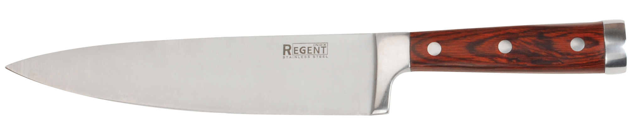 Нож разделочный Regent inox Нож разделочный Regent inoxНожи, мусаты, ножеточки<br>Тип: нож,<br>Назначение: разделочный,<br>Материал: нержавеющая сталь,<br>Длина (мм): 200<br>