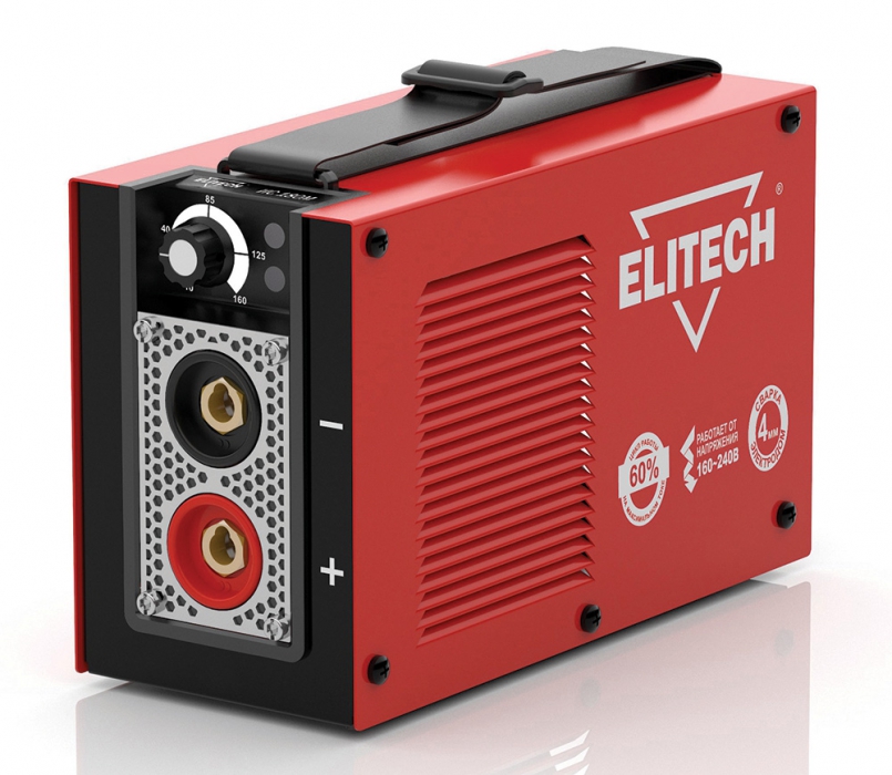   Elitech - Elitech <br>.  : 160,<br>: 3500,<br> : 3500,<br>: 220,<br>.  : 160,<br> : 10-160,<br>  : 85,<br>.  : 1.6,<br>.  : 4,<br>  : ,<br> :  (, MMA),<br> : ,<br>: 225x97x144,<br>     : IP 21S,<br>: ,<br>   %: 60<br>
