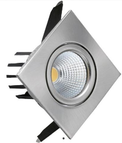 Светильник Horoz electric Светильник Horoz electricСветильники встраиваемые<br>Стиль светильника: классика,<br>Форма светильника: квадрат,<br>Тип лампы: светодиодная,<br>Мощность: 3,<br>Патрон: LED,<br>Цвет арматуры: хром<br>