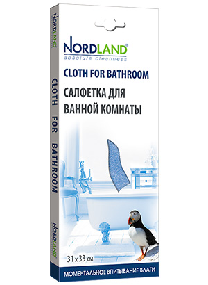 Салфетка Nordland Салфетка NordlandХозяйственные товары<br>Тип: салфетка,<br>Назначение: для ванной,<br>Размеры: 310х330,<br>Вес нетто: 0.1<br>