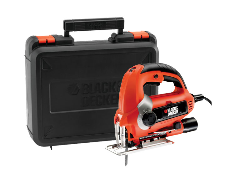 Лобзик Black & decker Лобзик Black & deckerЛобзики<br>Мощность: 620,<br>Маятниковый ход: есть,<br>Макс. толщина материала (дерево): 90,<br>Форма ручки: скобовидная,<br>Бесключевая замена оснастки: есть,<br>Электронная регулировка числа оборотов: есть,<br>Регулировка наклона подошвы без инструмента: есть,<br>Поставляется в: кейсе,<br>Наклон подошвы: есть<br>