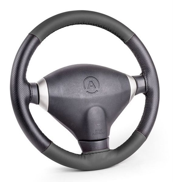 Оплетка Autoprofi Оплетка AutoprofiОплетки на руль<br>Размер руля: M (38 см),<br>Материал оплетки: иск.кожа<br>
